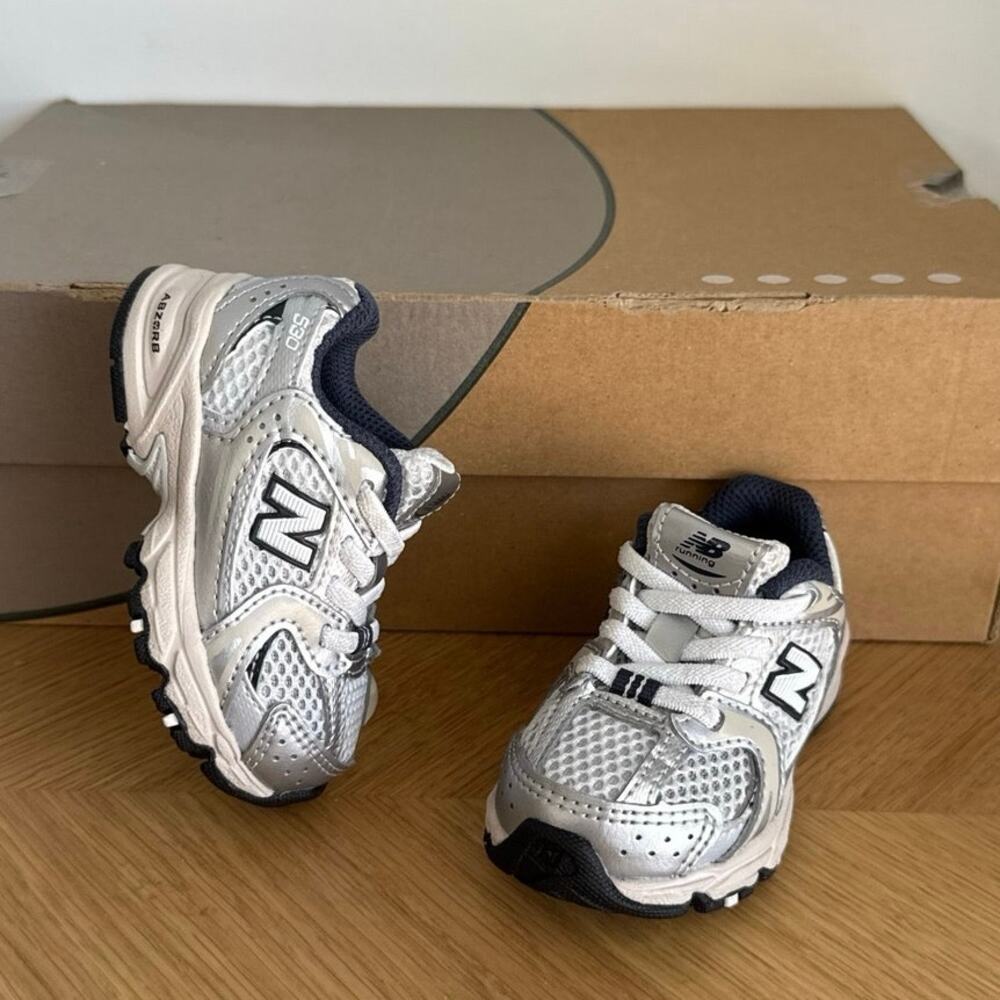 New Balance 530 ‘Summer Fog Navy’ Toddler Sneakers- SZ 4 C
